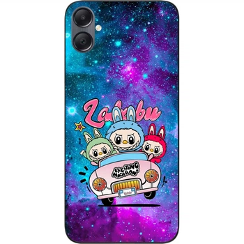Силіконовий чохол SMTT для Samsung A07 Galaxy A075F з малюнком Labubu Космос