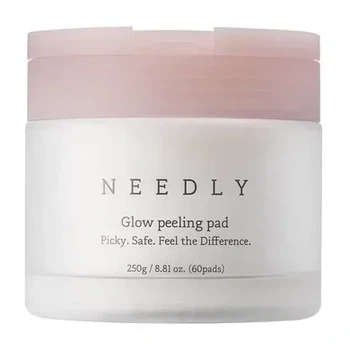 Glow peeling pad Пілінг педи для оновлення та сяйва проблемної шкіри Needly 60шт