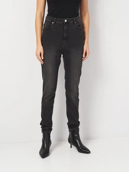 Джинсы Skinny женские Monki 652012p06 34 Темно-серые (KC1000000043535)
