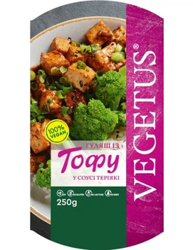 Гуляш Тофу в соусе терияки Vegetus 250г