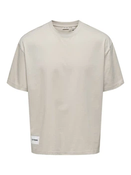 Футболка чоловіча ONLY & SONS 22035505 XL silver lining