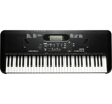 Синтезатор Kurzweil KP70 (пюпитр и блок-питания), черный