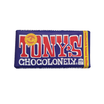 Шоколад Tony's Chocolonely Vollmilch Brezel Toffee Молочный с крендельками и ирисом 180 г