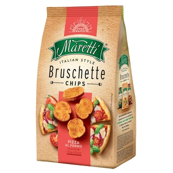 Брускетти Maretti Bruschette Chips піца XXL 140 г