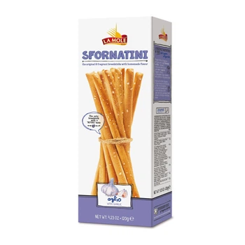 Гриссини La More Sfornatini aglio with Garlic c чесноком 120 г