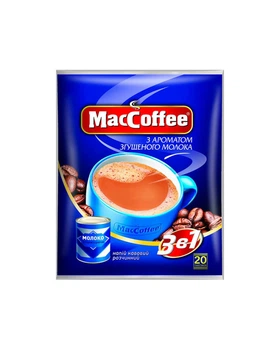 Напиток кофейный MacCoffee 3в1 с ароматом Сгущенного молока 20*18 г