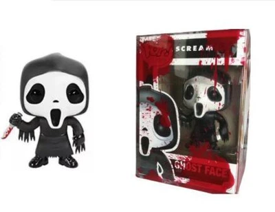 Фигурка из фильма Крик 51 Призрачное Лицо Funko POP Scream Ghost Face фанко поп Funko POP 9 см Коробка в крови