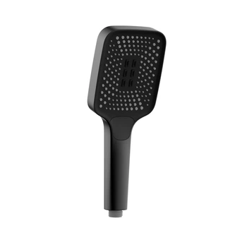 Лейка для ручного душа Qtap Rucni 140x110 мм прямоугольная QTRUC125BLM45955 Black MattSD00052079