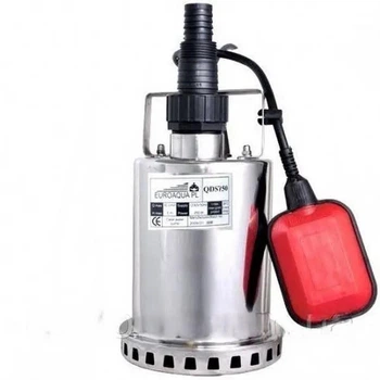 Насос фекальный дренажный QDS 750 Wt узкий 14 см для откачки воды с септиков ,выгребных ям, подвалов, басейнов