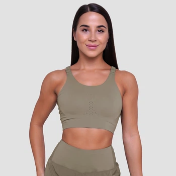 Спортивний бюстгальтер для бігу Pulse Vetiver S - GymBeam