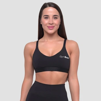 Спортивний топ Essence String чорний L - GymBeam