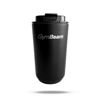 Термочашка Adventure чорна 380 мл - GymBeam Accessories