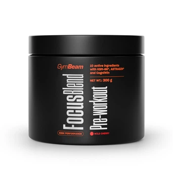Передтренувальний комплекс Focus Blend 300 g wild cherry - GymBeam