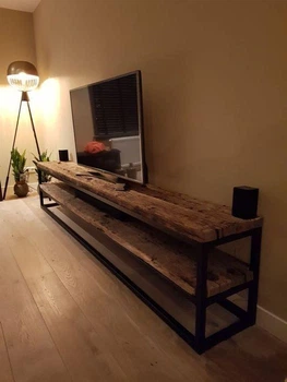 Тумба для телевизора Loft Design 200х40х50h Коричневый/Дерево VR509