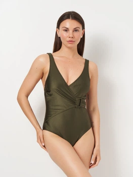 Купальник слитный женский Hunkemöller 200893p13 34 Хаки (1000000048411)