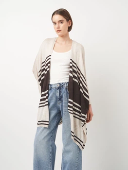 Кардиган жіночий H&M 6865161p08 XS-S Бежевий (KC1000000043880)