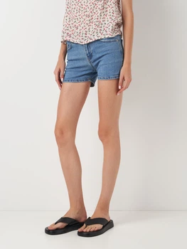 Джинсовые шорты женские Pull & Bear 5693302427 32 Голубые (KC1000000037778)