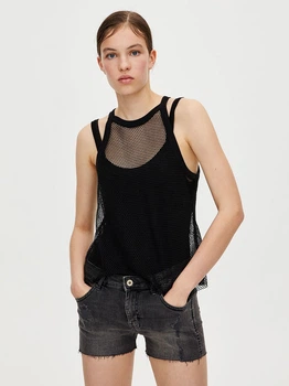 Джинсовые шорты женские Pull & Bear 5695305800b76 36 Серые (KC1000000026226)