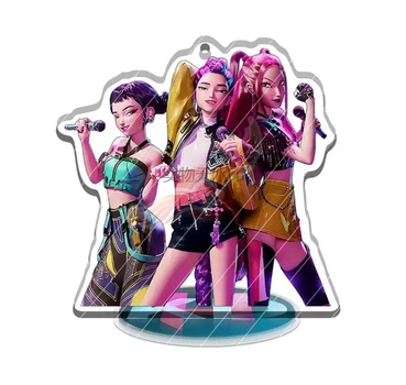 Акрилова фігурка K-pop Demon Hunters, мисливиці на демонів
