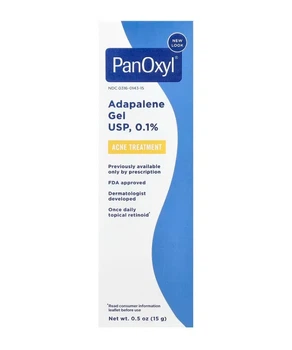 Гель от акне с адапаленом PanOxyl Adapalene Gel USP 0.1% Acne Treatment 15 г