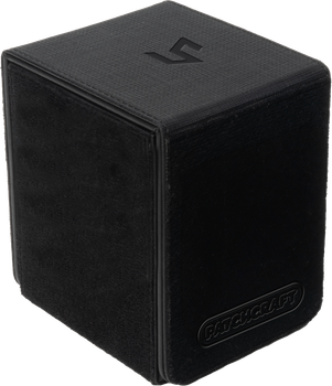 Pudełko na karty Ultra Pro Patchcraft Alcove Flip Deck Box Czarne (0074427166403)