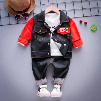 Дитячий костюм "Little Hero" Червоний 98–104 см