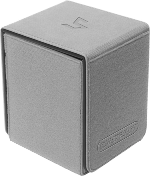 Pudełko na karty Ultra Pro Patchcraft Alcove Flip Deck Box Szare (0074427166410)