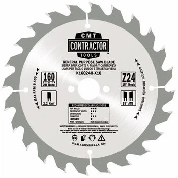 Диск пильный по дереву CMT 136х20х18Т (K13618H)