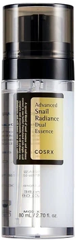 Подвійна есенція COSRX Advanced Snail Radiance Dual Essence з муцином равлика та ніацинамідом 80 мл (8809598455818)