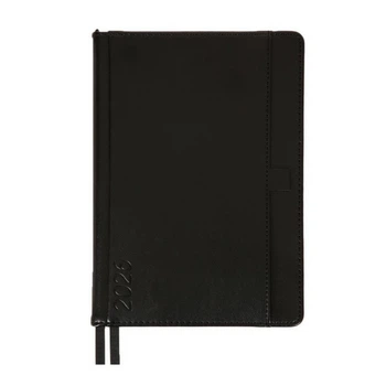 Ежедневник Leo Planner 2026 Legacy, твердый, черный (252649)