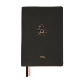 Ежедневник Leo Planner недатированный Hypnotic, черный (252703)