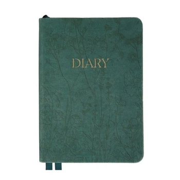 Ежедневник Leo Planner 2026 карманный Fiorella, изумрудный (252707)