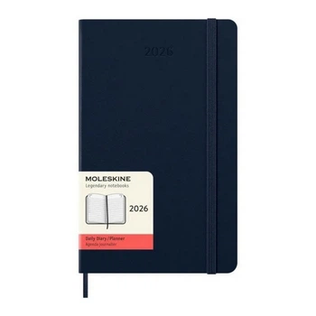 Щоденник Moleskine 2026 середній, тверда обкл., сапфір (DHB2012DC3Y26)