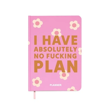 Мини-планер Orner I have absolutely no plan, розовый (orner-3011)