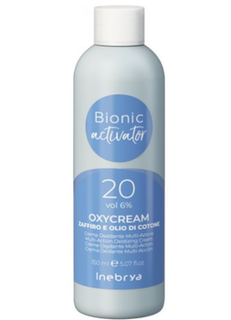 Парфюмерная окислительная эмульсия 6% Inebrya Bionic Oxycream Zaffiro-Collagene 150 мл