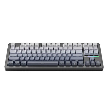 Бездротова механічна клавіатура Attack SHARK M87 PRO V2 (87 клавіш, BT5.0, 2.4 Гц, USB Type-C, RGB, 5000 мАг, Gradient Gray)