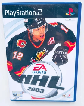 Диск для PlayStation 2 - NHL 2003, английская версия, Б/У
