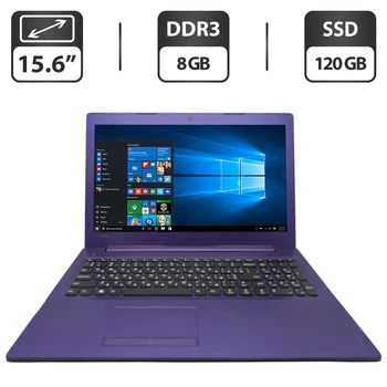 Ноутбук Lenovo IdeaPad 310-15IAP / 15.6" (1366x768) TN / Intel Celeron N3350 (2 ядра по 1.1 - 2.4 GHz) / 8 GB DDR3 / 120 GB SSD / Intel HD Graphics 500 / WebCam б/у