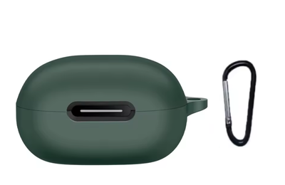 Чохол-накладка DK для Anker SoundCore P40i | Silicone Candy Friendly з карабіном (green)