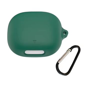Чехол-накладка DK для Anker SoundCore Liberty 4 Pro | Silicone Candy Friendly с карабином (green)