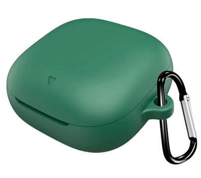 Чохол-накладка DK для Anker SoundCore Liberty 5 | Silicone Candy Friendly з карабіном (green)