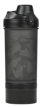 Шейкер UZSPACE Shaker Fitseven Infinity 500 мл чорний