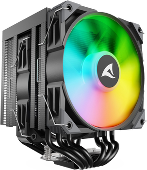 Chłodzenie Sharkoon A60 RGB Black(4044951042050)