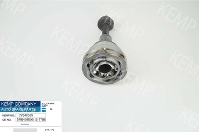 Автозапчастина Шрус VW Caddy 3 Passat/Golf/Octavia A5 Audi A1-A3.1.2- 2.0TDI 00- наруж 5M0498099 KEMP