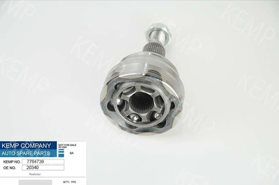 Автозапчастина Шрус Skoda Oktavia 1.6-2.0/Golf-4 97-05/Passat 2.8 наруж. 7764739 KEMP