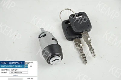 Автозапчастина Личинка замка зажигания Audi-100 89 -91/A80 -91 893905855A KEMP