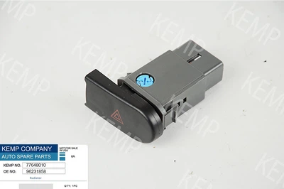 Автозапчастина Кнопка аварийной сигнализации Daewoo Lanos 96231858 KEMP