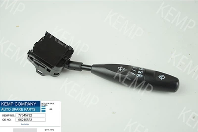 Автозапчастина Переключатель стеклоочистителей (дворников) Daewoo Nexia 96215553 KEMP