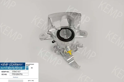 Автозапчастина Супорт задний Renault Master 2 OPEL Movano 01- R (без скобы) 77647157 KEMP