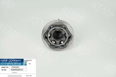 Автозапчастина Шрус Skoda Fabia 1.2-1.4 VW Polo FOX 99-08 без рулевого усилителя 6Q0498099CX KEMP